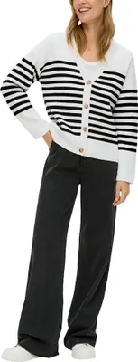 Produktbild von S. Oliver Strickjacke creme stri 38