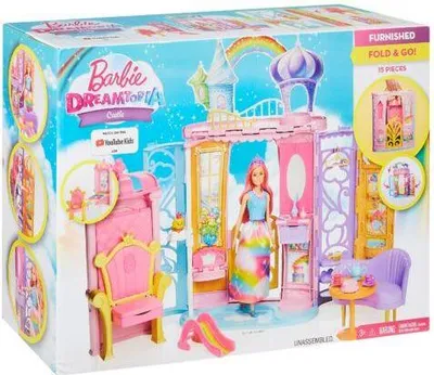 Produktbild von Barbie Dreamtopia Regenbogen-Königreich Schloss