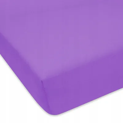 Produktbild von Designpremium Jersey Spannbettlaken 100x200 cm lila