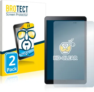 Produktbild von 2x Für Samsung Galaxy Tab A 10.5 2018 LTE Schutzfolie BROTECT Displayschutz Display Schutz Folie Klar Transparent
