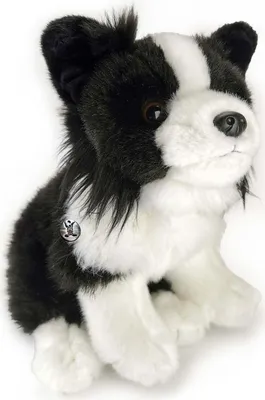 Produktbild von Border Collie Kuscheltier Hund Australian Shepherd Plüschtier sitzend CHESTER