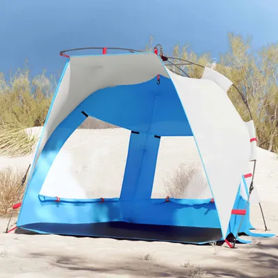 Produktbild von Möbel Strandzelt 2 Personen Azurblau Quick Release Wasserdicht - Campingzelte 4005290