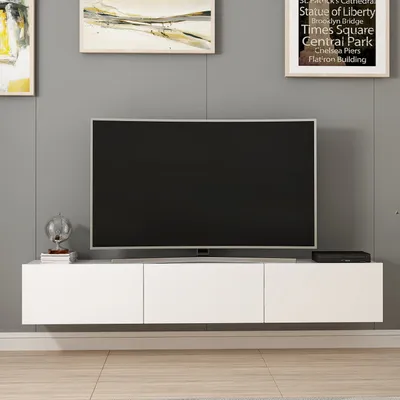 Obrázok produktu pre EIZA závesný TV stolík, biela