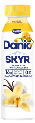 Zdjęcie produktu dla Danio Skyr do picia wanilia 270g