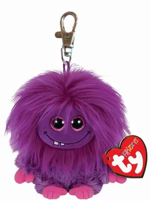 Image de Clip Lola - violet Frizzy, 8.5cm