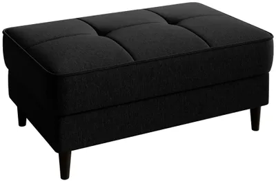 Produktbild von Hocker mit Stauraum BRISEIS - schwarz 1