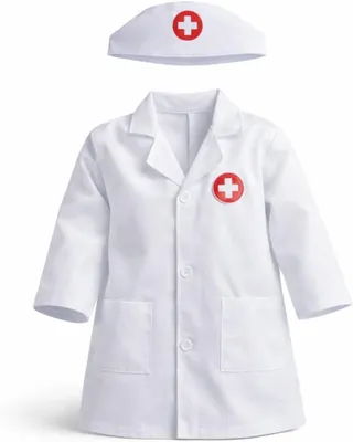 Produktbild von Laboratoriumkittel 120 cm, weiß, lange Ärmel, für Schule
