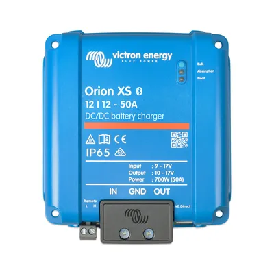 Produktbild von Victron Energy® Orion XS 12/12-50A DC-DC Batterieladegerät, 700W 12V, Bluetooth, 0% MwSt.