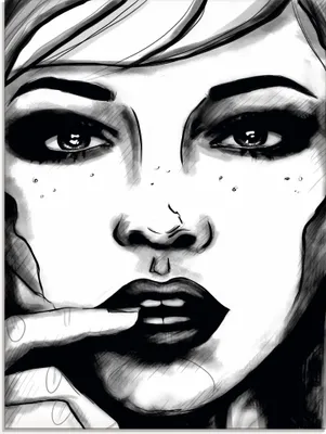 Produktbild von ARTland Glasbild In your Eyes Größe: 45x60 cm