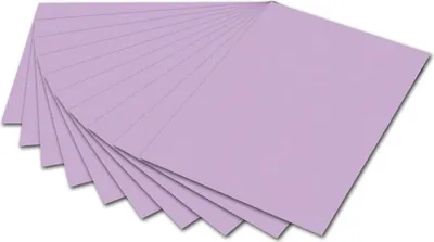 Produktbild von folia Fotokarton (B)500 x (H)700 mm 300 g/qm lila 10 Blatt