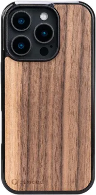 Produktbild von Holzhülle für iPhone 16 Pro, Bewood Amerikanischer Nussbaum