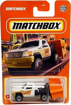 Image de Matchbox MBX Garbage Scout 35/100 (Orange/Blanc)