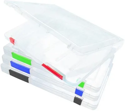 Immagine prodotto di Cartellina in plastica formato A4 per l'organizzazione dell'ufficio e dei documenti, dimensioni 30 x 22,5 x 2 cm, custodia protettiva per fogli e schede