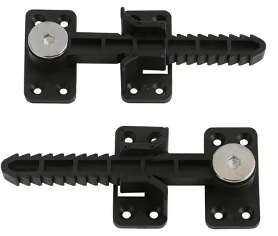 Image de Connecteurs pour canapés - Clips à enclenchement avec jointure crantée - Pour l'assemblage de meubles - Lot de 2 pièces