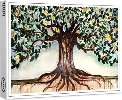 Produktbild von raxxa Premium-Puzzle "Tree of life", 1000 Teile