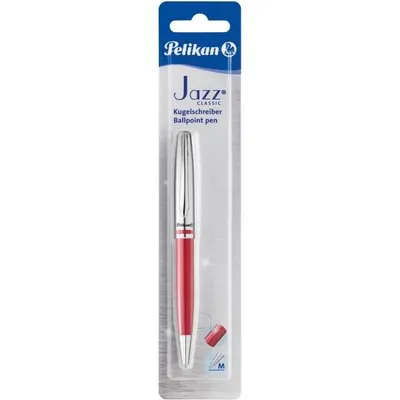 Obrázek produktu pro Pelikan 807111, Spona, Kuličkové pero s vysouváním otočením, Modrá, Střední