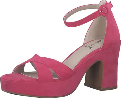 Produktbild von s.Oliver Damen Sandale Plateausohle 5-28318-20, Größe:39 EU, Farbe:Pink