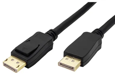 Productafbeelding van ROLINE GREEN DisplayPort-kabel versie 2.1, 16K@60Hz, 80 Gbit/s, UHBR20, DP-connector (man) - DP-connector (man), zwart, 2 meter