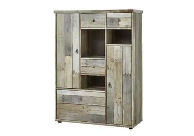 Produktbild von Highboard Kommode Standschrank - BONANZA - Die Möbelfundgrube