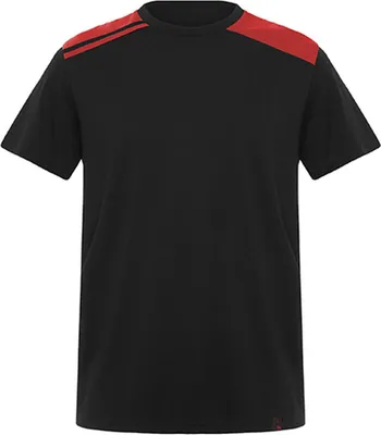 Zdjęcie produktu dla Roly Workwear CA8411 | T-Shirt Expedition od S do 3XL - Kolor: Black 02/Red 60 - Rozmiar: S