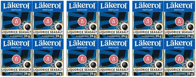 Produktbild von 3 x Läkerol Licorice Seasalt 100g zuckerfrei