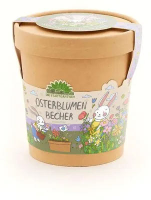 Produktbild von Osterblumen aus dem Becher
