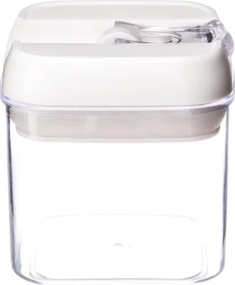 Obrázek produktu pro OSLO potravinářský kontejner, Čtvercový, Průhledný, objem 0,5 l