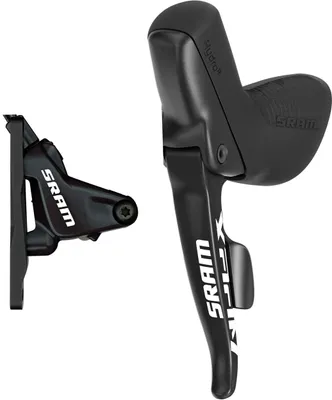 Immagine prodotto di Leva freno a disco idraulico SRAM Apex 1 sinistra, Flat Mount, nera, con regolazione della distanza, per bici da strada e triathlon