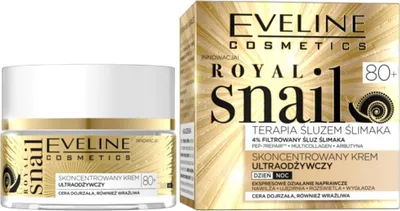 Zdjęcie produktu dla Krem Do Twarzy Eveline Royal Snail 80+ 50 Ml