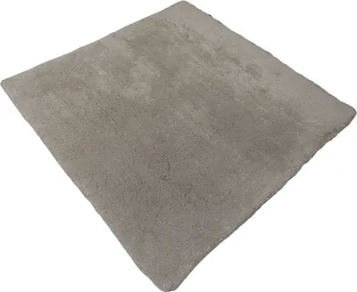 Produktbild von Batex WC Vorleger Toilettenvorleger Badematte Bad Teppich 60x60cm Baumwolle Plus Taupe Hell