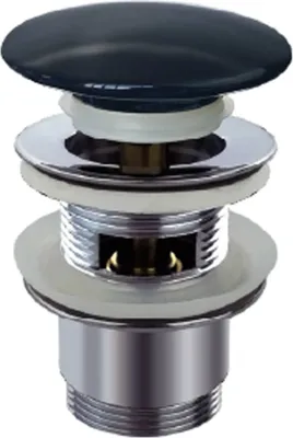 Produktbild von SCHÜTTE Designer-Ablaufgarnitur 11/4"x65 mm Schwarz