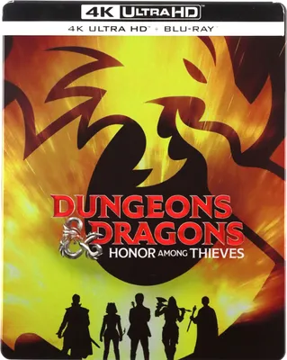 Produktbild von Dungeons & Dragons: Ehre unter Dieben steelbook 4K (nur Originalversion) [BLU-RAY 4K+BLU-RAY]