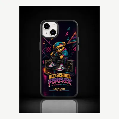 Immagine prodotto di Custodia per iPhone 14 Plus, cover protettiva per cellulare con motivo retrò – LUNØIR ©