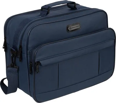 Produktbild von Enrico Benetti Arbeitstasche Umhängetasche Herrentasche XXL Querformat Blau