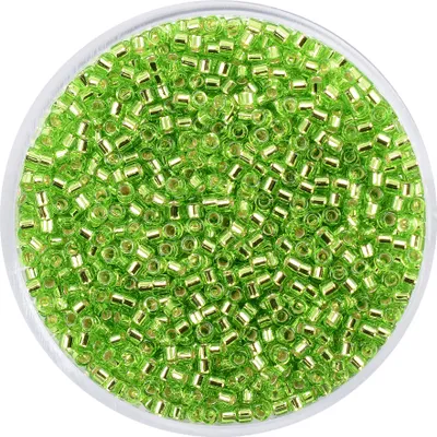 Produktbild von Delica-Rocailles, Ø 2 mm Hellgrün