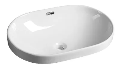 Immagine prodotto di Sapho Lima - Lavabo 595x175x395 mm, con sfioratore, senza foro per rubinetto, bianco BH7022