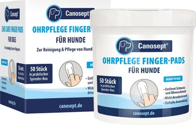 Immagine prodotto di Canosept Ohrpflege Pads für Hunde 50 Stück