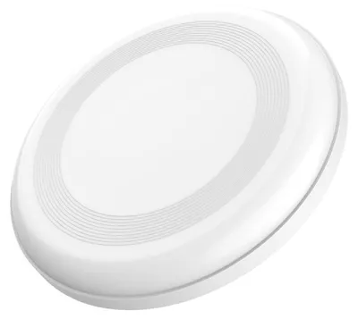 Obrázok produktu pre Lietajúci tanier „Space Flyer“ Ø 22 cm – lietajúci tanier pre deti, dospelých a ako hračka pre psov – univerzálna hračka na vonkajšie použitie do záhrady, na pláž a do vody – biela