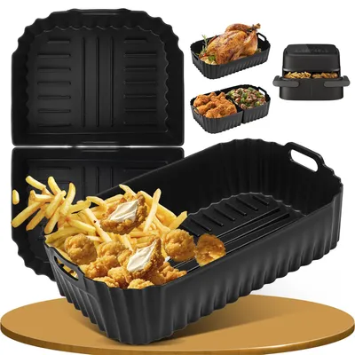 Silikonformen für Philips Airfryer 7,1 l, 3 Stück, wiederverwendbar
