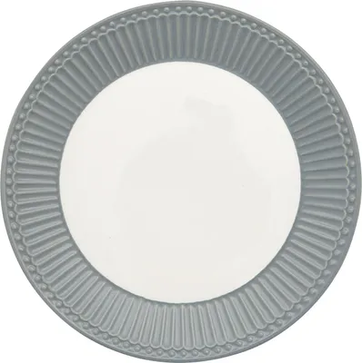 Produktbild von Greengate Alice Frühstücksteller stone grey 23 cm