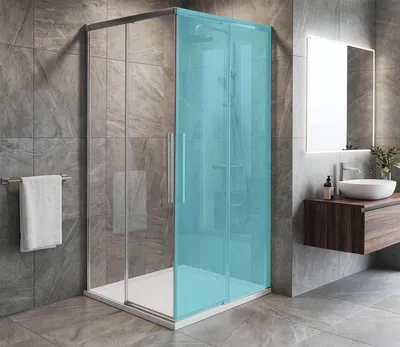 Obrázek produktu pro Gelco LUXOR sprchové dveře pro rohový vstup 1000mm, čiré sklo - GU2110CH