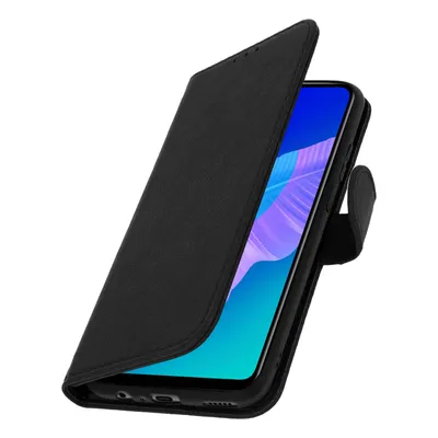 Zdjęcie produktu dla Avizar, etui Huawei P40 Lite E Chesterfield skóra z funkcją podstawki, czarne