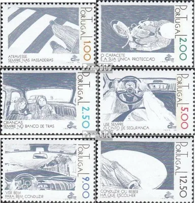 Produktbild von Briefmarken Portugal 1978 Mi 1397-1402 (kompl.Ausg.) postfrisch Sicherheit im Straßenverkehr