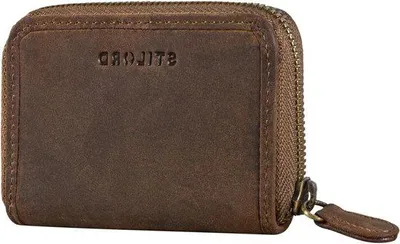 Produktbild von Mini Geldbörse Vintage Leder - Slim Wallet mit Kartenfach
