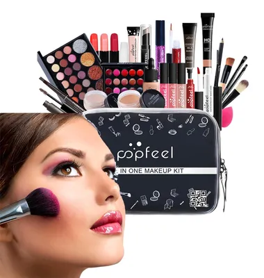 Produktbild von Elzusha – Professionelles Make-up-Set mit 27 Teilen