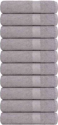 Produktbild von Duschtücher FROGN 10 Stk. Grau 70x140 cm 360 g/m²