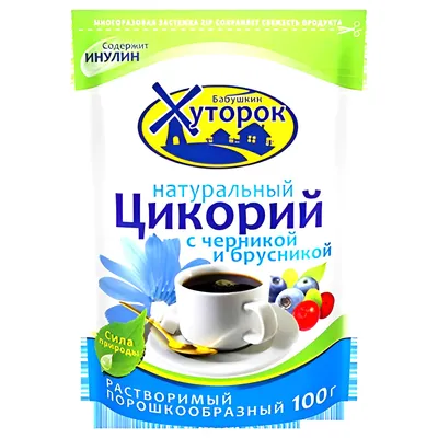 Produktbild von Zichorienkaffee Heidelbeere & Preiselbeere löslich 100g