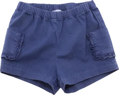 Imagen del producto de 2958AR bermuda, marca Bimba, modelo IL GUFO, para niña, shorts, color azul