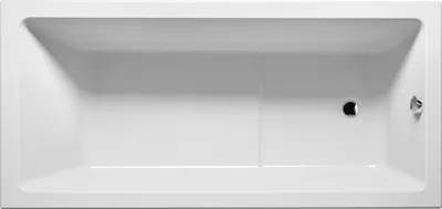 Produktbild von RIHO Lusso Plus Rechteck-Badewanne, Einbau, 1-Sitzer, 170x80x48cm, 215 Liter, weiß, B006001005