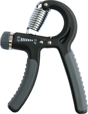 Produktbild von Sporttrend 24® Verstellbare Fingerhantel schwarz 10-40KG, Handtrainer Unterarmtrainer